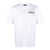 Versace VERSACE MILANO STAMP T-SHIRT WITH EMBROIDERY WHITE
