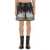 Versace Jeans Couture VERSACE JEANS COUTURE BERMUDA SHORTS WITH PRINT BLACK