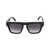 Alexander McQueen ALEXANDER MCQUEEN Sunglasses BLACK BLACK GREY