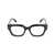 Alexander McQueen ALEXANDER MCQUEEN Eyeglasses BLACK BLACK TRANSPARENT