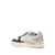 AUTRY Multicolor Low Top Sneaker Vintage Effect in Leather Woman BLACK