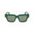 Bottega Veneta BOTTEGA VENETA Sunglasses CRYSTAL GREEN