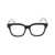 Gucci GUCCI Eyeglasses BLACK WHITE TRANSPARENT