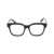 Gucci GUCCI Eyeglasses BLACK BURGUNDY TRANSPARENT