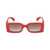 Gucci GUCCI Sunglasses RED RED BROWN
