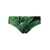 Dolce & Gabbana Green Banana Leaf Print Swim Trunks in Polyester Man GREEN