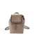 Brunello Cucinelli Beige Backpack with Engraved Logo and Monile Detail in Suede Woman GREY