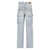 Isabel Marant 'Heilani' Light Blue Cargo Jeans With Logo Patch In Cotton Denim Woman BLUE