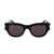 Saint Laurent Saint Laurent Eyewear Sunglasses 001 BLACK CRYSTAL GREY