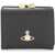 Vivienne Westwood Small Frame Saffiano Wallet BLACK