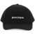 Palm Angels Embroidered Logo Baseball Cap With BLACK OFF WHITE