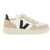VEJA V-10 Suede Sneakers EXTRA WHITE BLACK SAHARA