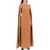SOLACE LONDON Maxi Dress Sadie With Cape Sleeves CARAMEL