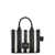 Marc Jacobs MARC JACOBS THE MINI TOTE BAG LEATHER BLACK