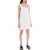Marni Flared Dress With Hand-Embroidered LILY WHITE