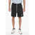 Carhartt Stretch Cotton Collins Shorts With 3 Pockets Black
