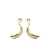 ALEMAIS Alémais Banana House Banana Earrings Accessories GREY