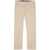 PT TORINO Pt Torino Straight Cotton Stretch Trousers With Pressed Crease BEIGE