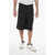PT01 Double-Pleat Virgin Wool And Mohair Shorts Black