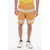 Burberry Striped Crochet Shorts With Elastic Waistband Yellow