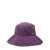 WE11DONE Logo bucket hat Purple