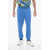 Alexander McQueen Cashmere Blend Sweatpants With Zipped Pockets Blue