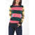 COLVILLE Striped Multicolor Wool Crew-Neck Sweater Multicolor