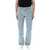 Givenchy GIVENCHY Straight fit denim trousers with zip BLUE
