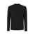 Fedeli FEDELI Long-sleeved cotton T-shirt BLACK