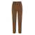 PT TORINO Pt Torino Frida - Cotton And Silk Trousers With Pleat BROWN