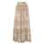 Mc2 Saint Barth MC2 SAINT BARTH CHEYENNE - Long skirt in cotton and silk. BEIGE