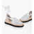 Stella McCartney Lurex Sandals With Espadrillas Soles Silver
