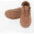 Stella McCartney Vegan Leather S-Wave Low-Top Sneakers Brown