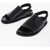 Stella McCartney Vegan Leather Logoed Sandals Black