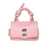 Zanellato ZANELLATO SHINY NYLON BAG THAT CAN BE CARRIED BY HAND OR OVER THE SHOULDER PINK