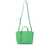 Pinko PINKO Carrie small leather bag with logo plaque GREEN