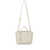 Pinko Pinko 'Carrie' Small Leather Bag With Logo Plaque WHITE
