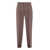 Gucci GUCCI WOOL TAILORED TROUSERS BROWN
