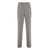 Gucci GUCCI PRINCE OF WALES CHECKED WOOL-LINEN BLEND TROUSERS GREY
