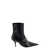Balenciaga Balenciaga Knife 80 Leather Ankle Boots BLACK