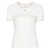 COURRÈGES Courrèges T-Shirt With Contrasting Edge WHITE