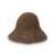 RUSLAN BAGINSKIY RUSLAN BAGINSKIY Woven Straw Hat with Embroidered Logo BROWN