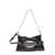 DSQUARED2 'Gothic' Black Shoulder Bag With Belt Detail In Smooth Leather Woman BLACK