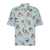 Paul Smith Paul Smith Viscose And Cotton Shirt With Floral Print BLUE