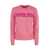 Mc2 Saint Barth MC2 SAINT BARTH Wool and cashmere blend jumper with FAVOLOSA​​​​​​​ embroidery PINK