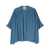 Semicouture Semicouture Crystin Cotton And Silk Blend Shirt BLUE
