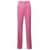 THE ANDAMANE Pink Straight Trousers Galdys In Viscose Woman PINK