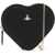 Vivienne Westwood Heart-Shaped Crossbody Bag BLACK