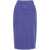 Max Mara Max Mara Cotton Midi Skirt PURPLE