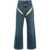 Y/PROJECT Y/Project Evergreen Cut-Out Denim Jeans BLUE
